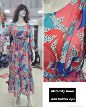 Maternity gown
