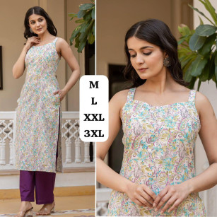 Sleeveless Kurti