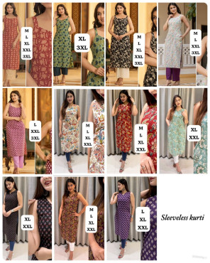 Sleeveless Kurti