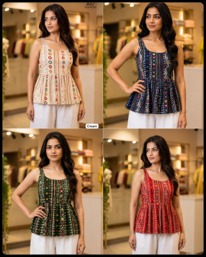 Bandhej tops 
