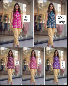 111. Banarasiya cord set