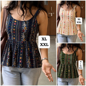 137. Bandhej tops 