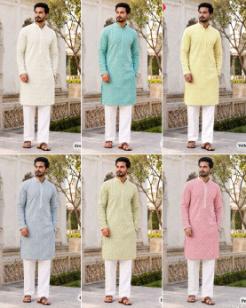 130. Manyavar Chikankari